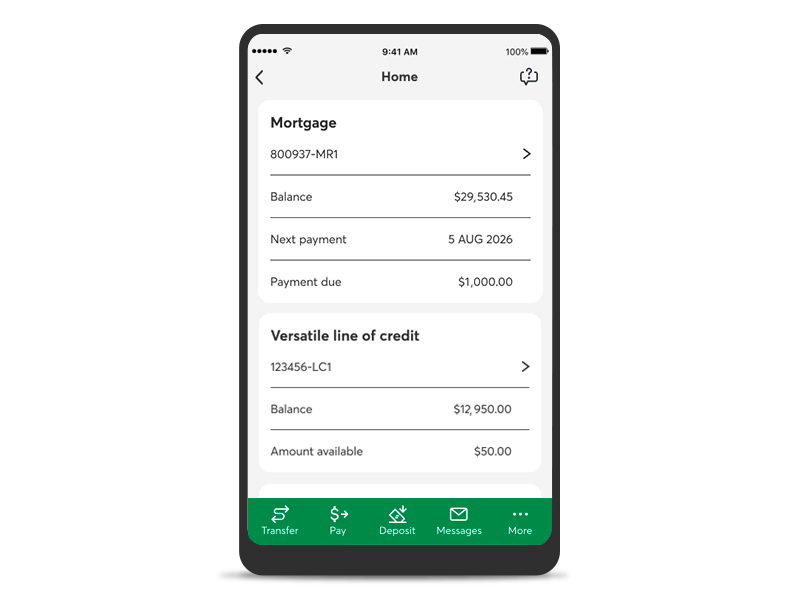 Desjardins mortgage store calculator