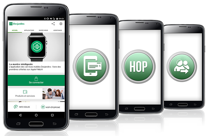 Les Services Mobiles Desjardins Avec Vous Partout Tout Le Temps Desjardins