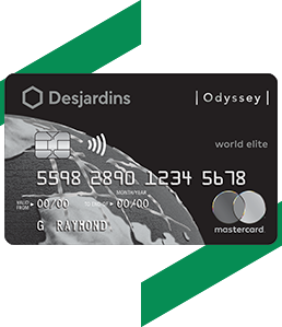 Odyssey World Elite Mastercard Credit Card Desjardins