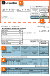 Desjardins visa online statement